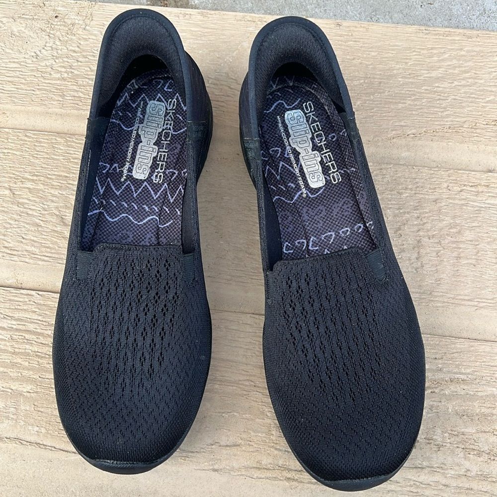 Skechers Slip-ins RF: Reggae Fest 2.0 - Guiding, black. Sz 11.like new